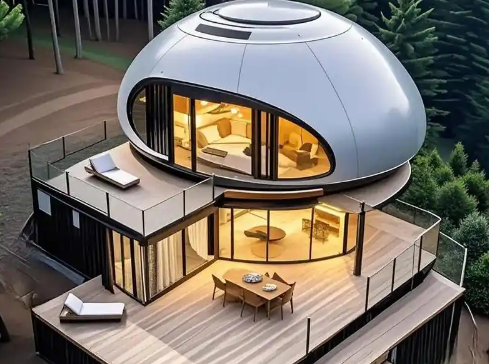 湖北乐分保太空舱民宿 科技智能 解锁沉浸式旅居新体验